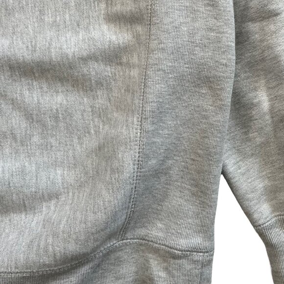 Moods bad. Womens Heavyweight Cotton Crewneck Sweatshirt Light Gray Size Medium - Picture 5 of 13